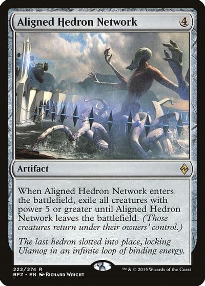 Aligned Hedron Network Battle for Zendikar Magic card