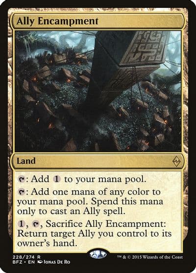 Ally Encampment Battle for Zendikar Magic card