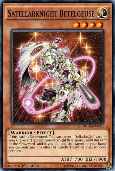 Satellarknight Betelgeuse 2015 Mega-Tins Mega Pack Yu-Gi-Oh! card