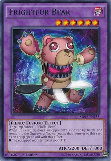 Frightfur Bear 2015 Mega-Tins Mega Pack Yu-Gi-Oh! card