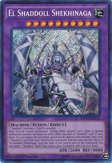 El Shaddoll Shekhinaga 2015 Mega-Tins Mega Pack Yu-Gi-Oh! card