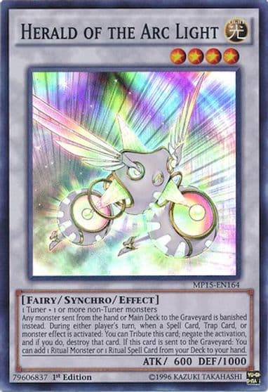 Herald of the Arc Light 2015 Mega-Tins Mega Pack Yu-Gi-Oh! card