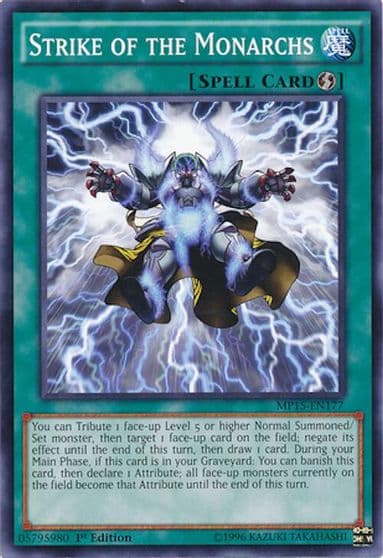 Strike of the Monarchs 2015 Mega-Tins Mega Pack Yu-Gi-Oh! card