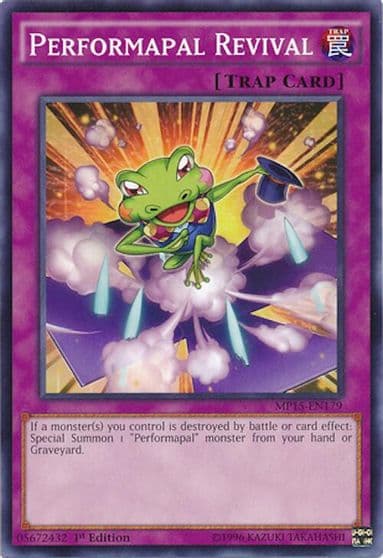 Performapal Revival 2015 Mega-Tins Mega Pack Yu-Gi-Oh! card