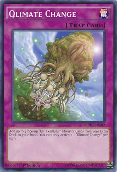 Qlimate Change 2015 Mega-Tins Mega Pack Yu-Gi-Oh! card