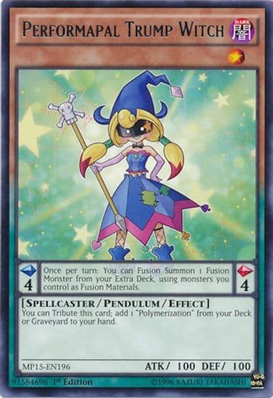 Performapal Trump Witch 2015 Mega-Tins Mega Pack Yu-Gi-Oh! card