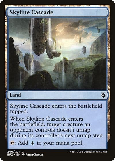 Skyline Cascade Battle for Zendikar Magic card