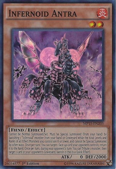 Infernoid Antra 2015 Mega-Tins Mega Pack Yu-Gi-Oh! card