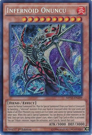 Infernoid Onuncu 2015 Mega-Tins Mega Pack Yu-Gi-Oh! card