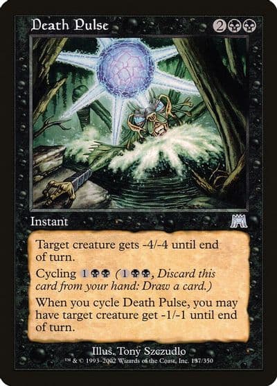 Death Pulse Onslaught Magic card