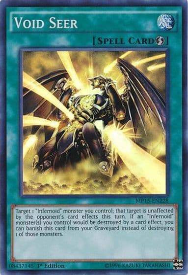 Void Seer 2015 Mega-Tins Mega Pack Yu-Gi-Oh! card