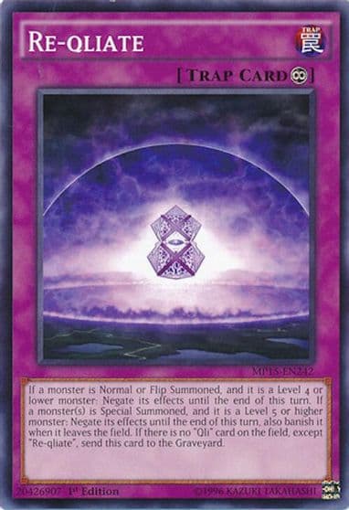 Re qliate 2015 Mega-Tins Mega Pack Yu-Gi-Oh! card