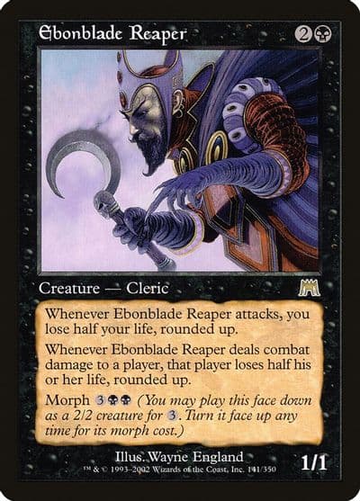 Ebonblade Reaper Onslaught Magic card