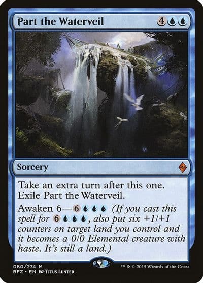 Part the Waterveil Battle for Zendikar Magic card