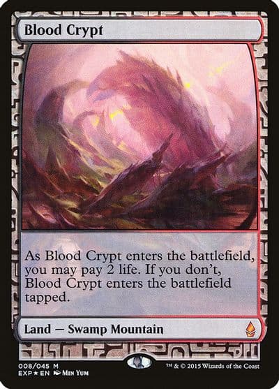 Blood Crypt Zendikar Expeditions Magic card