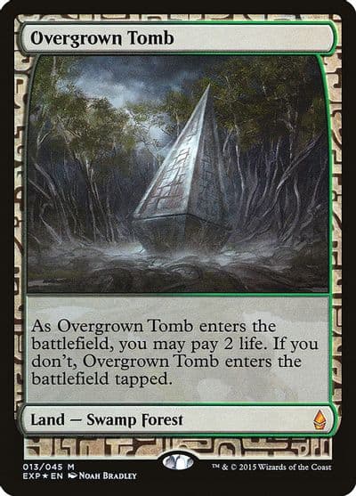 Overgrown Tomb Zendikar Expeditions Magic card