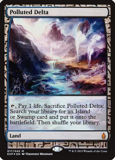 Polluted Delta Zendikar Expeditions Magic card