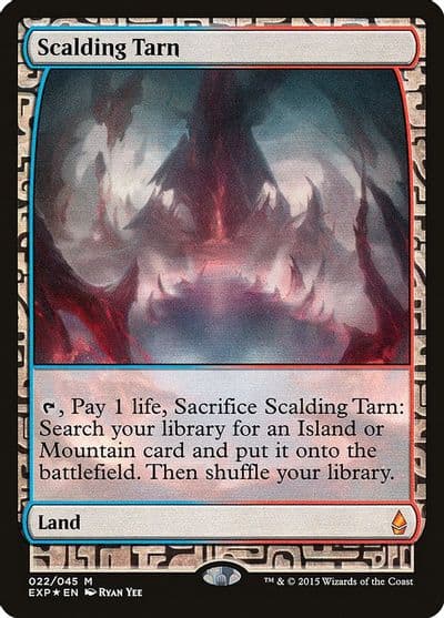 Scalding Tarn Zendikar Expeditions Magic card