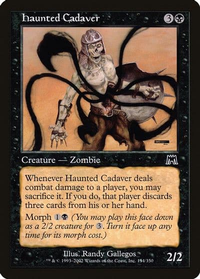 Haunted Cadaver Onslaught Magic card