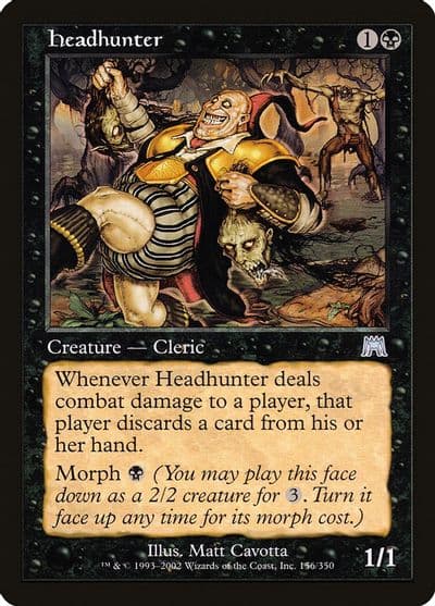 Headhunter Onslaught Magic card