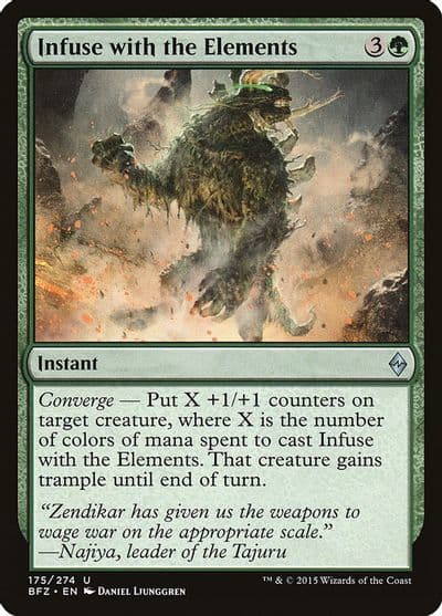 Infuse with the Elements Battle for Zendikar Magic card