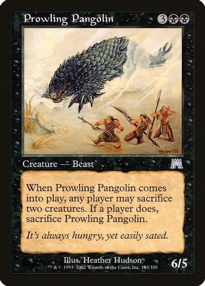 Prowling Pangolin Onslaught Magic card