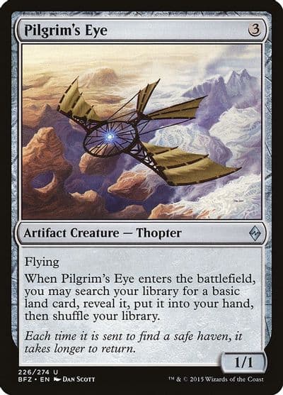 Pilgrims Eye Battle for Zendikar Magic card