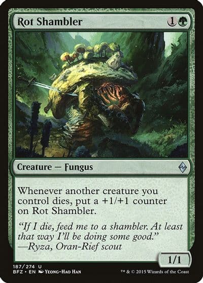 Rot Shambler Battle for Zendikar Magic card