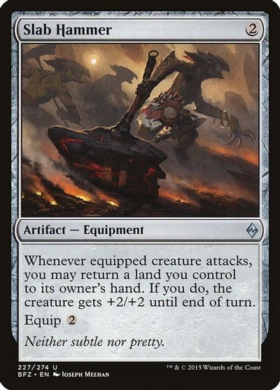 Slab Hammer Battle for Zendikar Magic card