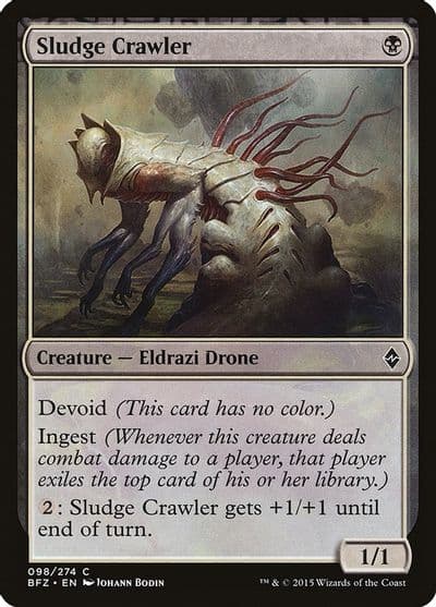 Sludge Crawler Battle for Zendikar Magic card