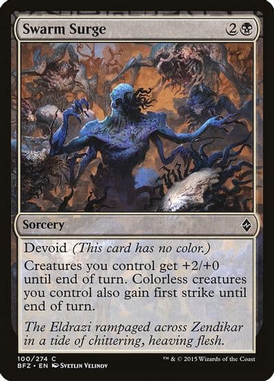 Swarm Surge Battle for Zendikar Magic card