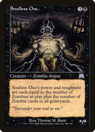 Soulless One Onslaught Magic card
