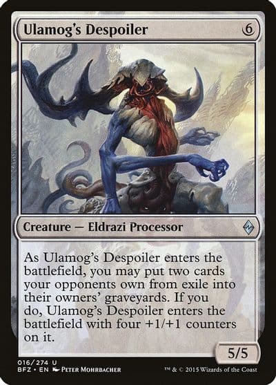 Ulamogs Despoiler Battle for Zendikar Magic card
