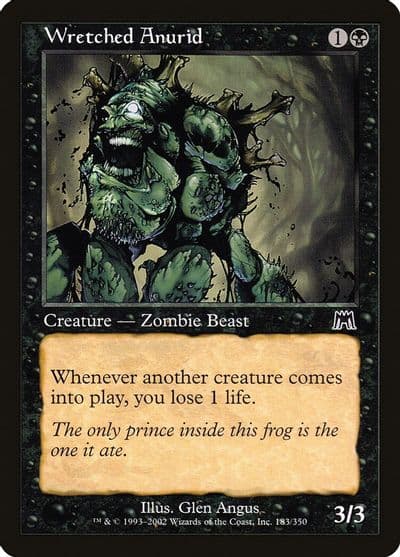 Wretched Anurid Onslaught Magic card
