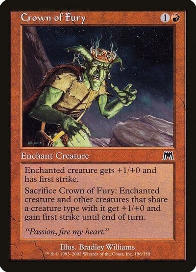 Crown of Fury Onslaught Magic card