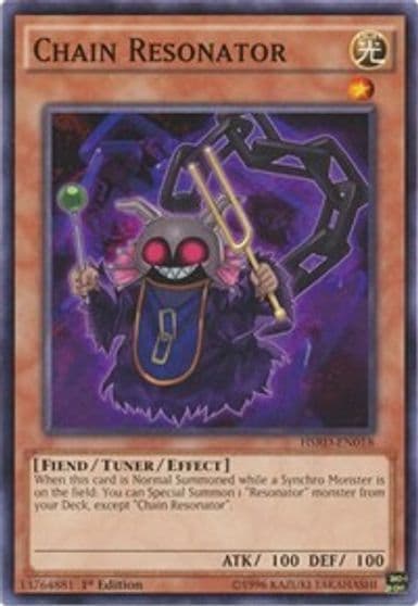 Chain Resonator High-Speed Riders Yu-Gi-Oh! card