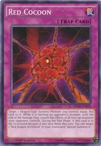 Red Cocoon High-Speed Riders Yu-Gi-Oh! card