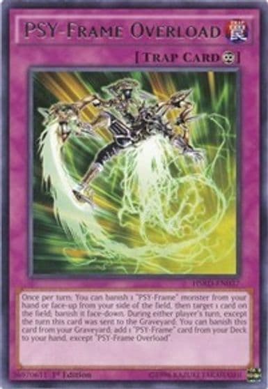 PSY Frame Overload High-Speed Riders Yu-Gi-Oh! card