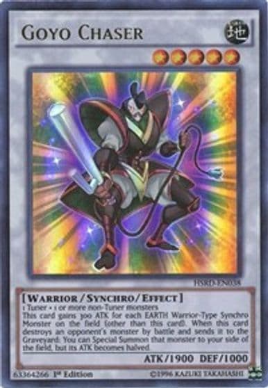 Goyo Chaser High-Speed Riders Yu-Gi-Oh! card
