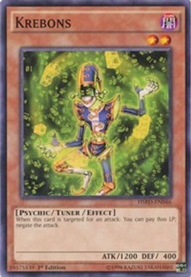 Krebons High-Speed Riders Yu-Gi-Oh! card