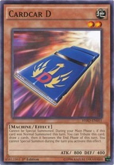 Cardcar D High-Speed Riders Yu-Gi-Oh! card
