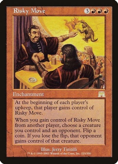 Risky Move Onslaught Magic card