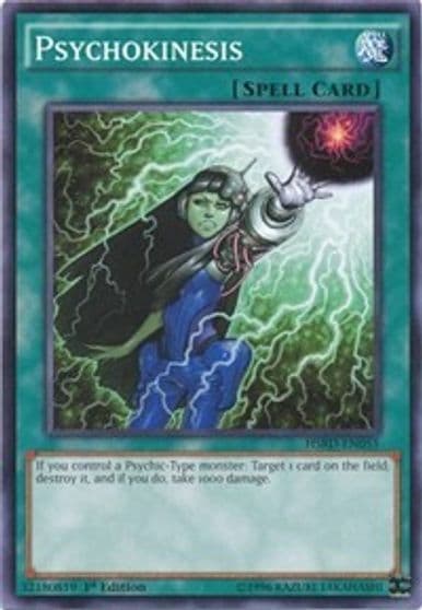 Psychokinesis High-Speed Riders Yu-Gi-Oh! card