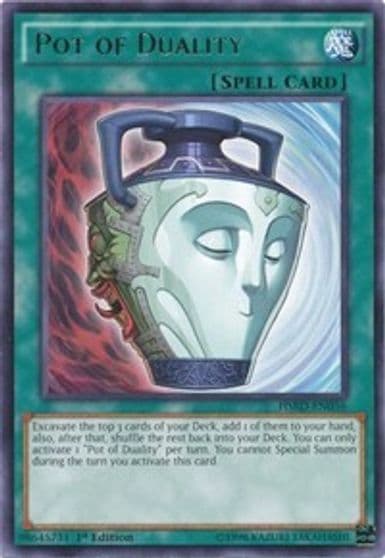 Pot of Duality High-Speed Riders Yu-Gi-Oh! card