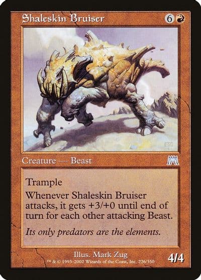Shaleskin Bruiser Onslaught Magic card