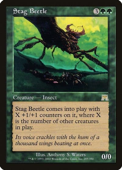 Stag Beetle Onslaught Magic card