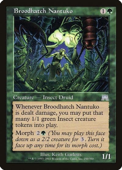 Broodhatch Nantuko Onslaught Magic card