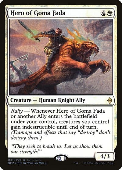 Hero of Goma Fada Unique and Miscellaneous Promos Magic card
