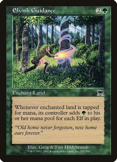 Elvish Guidance Onslaught Magic card
