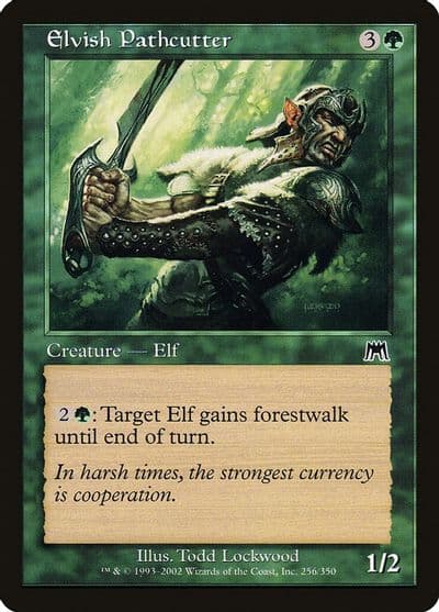 Elvish Pathcutter Onslaught Magic card